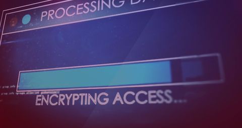 Futuristic Data Encryption and Processing Visualization - Download Free Stock Images Pikwizard.com