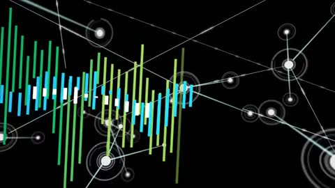 Dynamic Data Visualization Connecting Trends