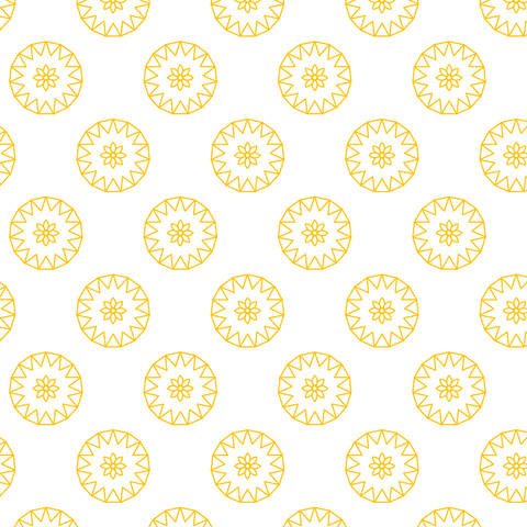 Yellow Circular Pattern on Transparent Background for Seamless Design - Download Free Stock Videos Pikwizard.com