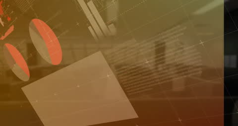 Dynamic Data Visualization on Grid Network Background