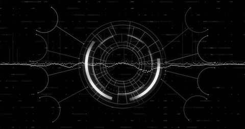 Digital interface with scope scanning data patterns