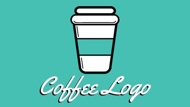 Minimalist Coffee Cup Logo for Modern Branding - Download Free Stock Templates Pikwizard.com