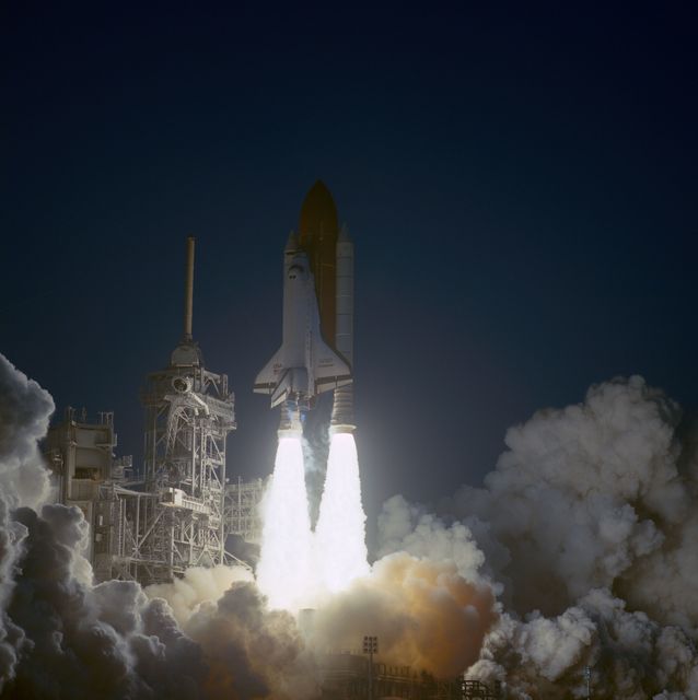 Liftoff of STS-59 Shuttle Endeavour - Download Free Stock Photos Pikwizard.com