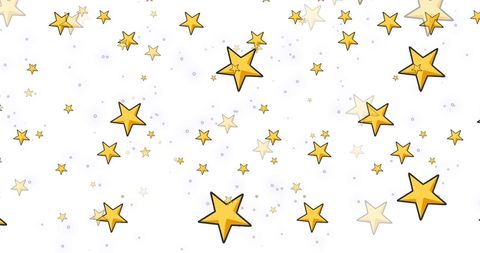 Festive Falling Stars on Abstract White Background - Download Free Stock Images Pikwizard.com
