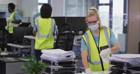 Hygiene Practices in Modern Office Environment During Pandemic