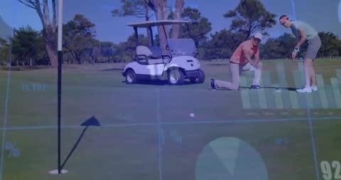Golfing Partnership with Innovative Data Overlays