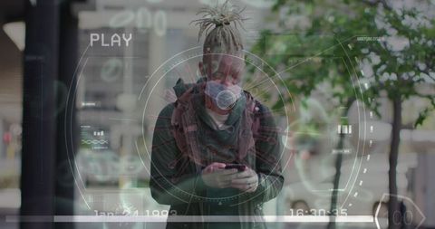 Conceptual Overlay of Digital Data on Business Communication