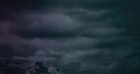 Digital Financial Data Processing Under Stormy Skies - Download Free Stock Images Pikwizard.com