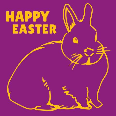 Vibrant Easter Bunny Illustration with Colorful Design - Download Free Stock Templates Pikwizard.com