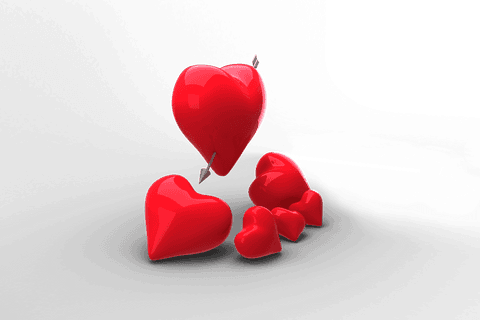 Red Hearts Illustrating Love and Romance with Transparent Background - Download Free Stock Videos Pikwizard.com