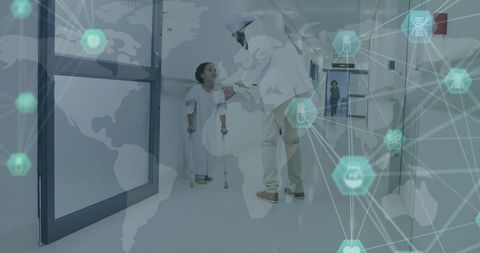 Global Healthcare Innovation with Patient Interaction Overlay