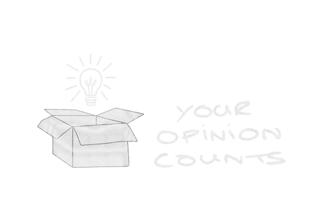creative bulb illustration with 'your opinion counts' message - Download Free Stock Videos Pikwizard.com