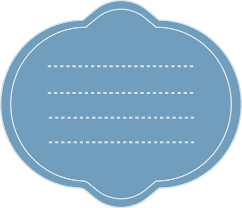 Blue Badge with Copy Space Isolated on Transparent Background - Download Free Stock Videos Pikwizard.com