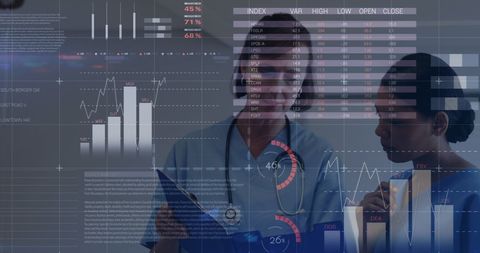 Digital Health Analysis and Medical Data Interface Concept - Download Free Stock Images Pikwizard.com