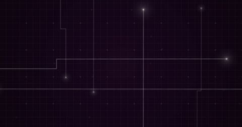 Futuristic Digital Interface with Glowing Grid Lines - Download Free Stock Images Pikwizard.com