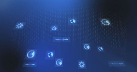 Digital Scanning Interface with Data Visualization Graphics - Download Free Stock Images Pikwizard.com