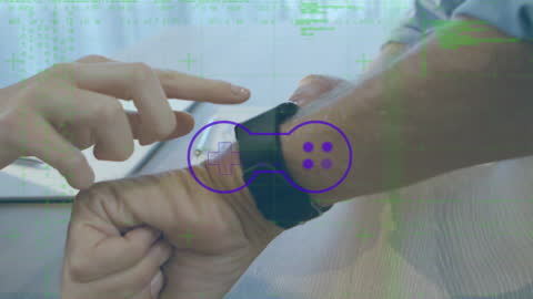 Diverse Business Team Analyzing Digital Data with Technology