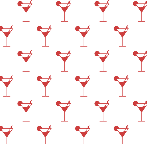 red cocktail glass patterns on transparent background - Download Free Stock Videos Pikwizard.com