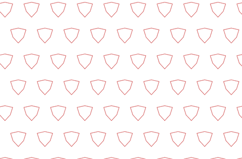 red shield outline pattern on transparent vector background - Download Free Stock Videos Pikwizard.com