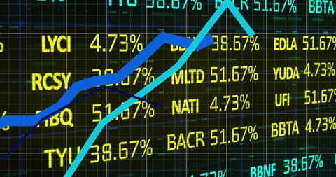 dynamic stock market growth and analysis concept - Download Free Stock Images Pikwizard.com