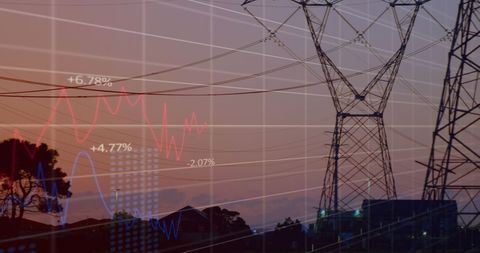 Smart Energy Solutions Integration with Advanced Data Analytics - Download Free Stock Images Pikwizard.com