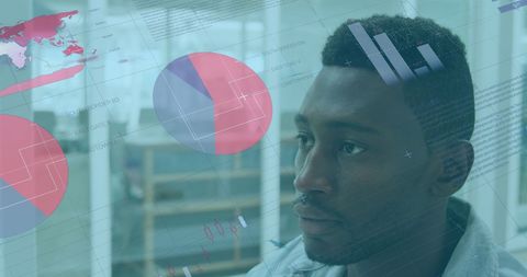 African American Businessman Analyzing Financial Data Reports - Download Free Stock Images Pikwizard.com