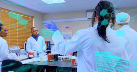 Diverse Scientists Analyzing Scientific Data in Laboratory - Download Free Stock Images Pikwizard.com