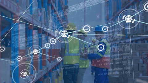 Smart Warehouse Technology Enabling Efficient Supply Chain Management