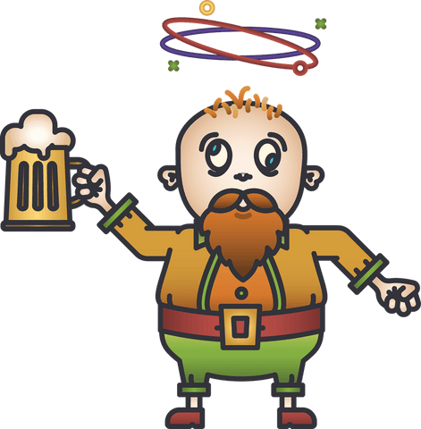 Transparent Illustration of St. Patrick's Day Leprechaun - Download Free Stock Videos Pikwizard.com