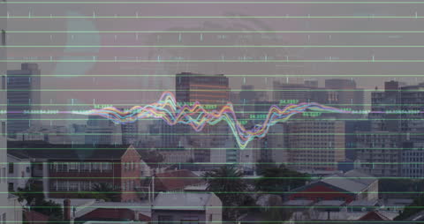 Financial Data Processing on Urban Cityscape