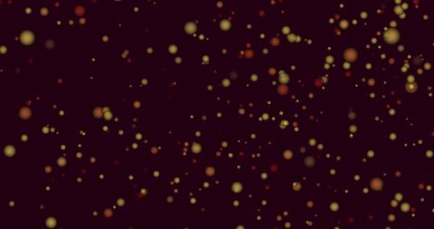 Abstract Glowing Dots On Dark Background Captivating Overlay