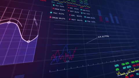 Digital Animation of Financial Data Analysis on Interactive Display