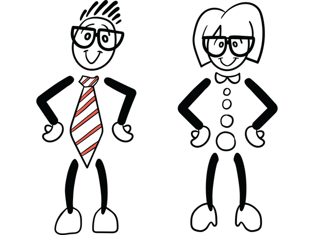 Transparent Cartoon Characters Standing with Smiles - Download Free Stock Videos Pikwizard.com