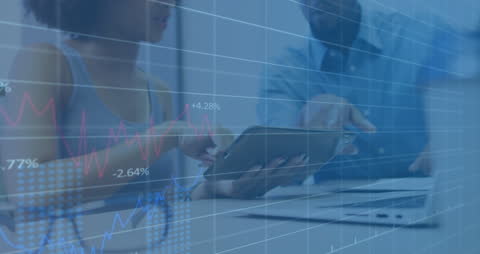 Analyzing Financial Data Overlay in Collaborative Meeting