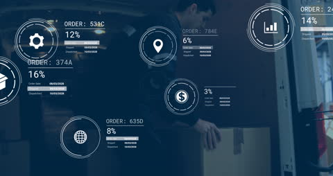Futuristic Supply Chain Logistics and Data Processing