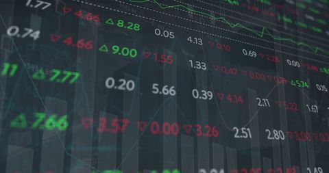 Stock Market Display with Professional Overlapping Businessman - Download Free Stock Images Pikwizard.com