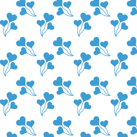 Blue Heart Pattern on Transparent Background for Love Concept - Download Free Stock Videos Pikwizard.com