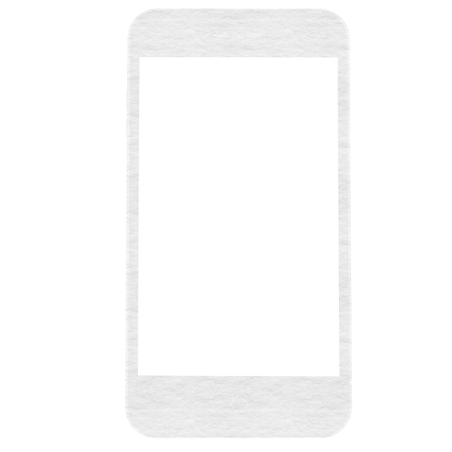 White Smartphone with Copy Space Screen on Transparent Background - Download Free Stock Videos Pikwizard.com