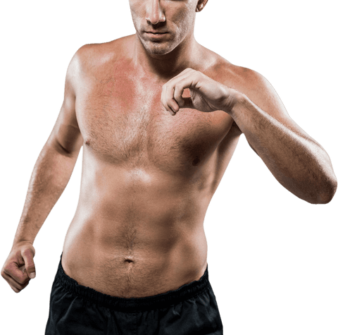 Transparent Midsection Shirtless Athlete Exercising - Download Free Stock Videos Pikwizard.com