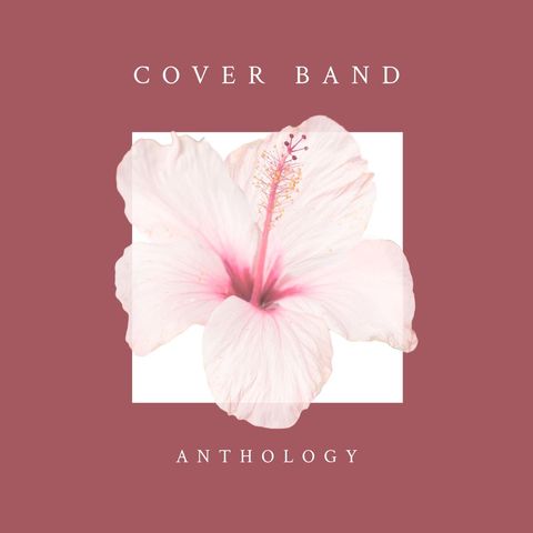 soft pink hibiscus album cover design with tranquil vibes - Download Free Stock Templates Pikwizard.com