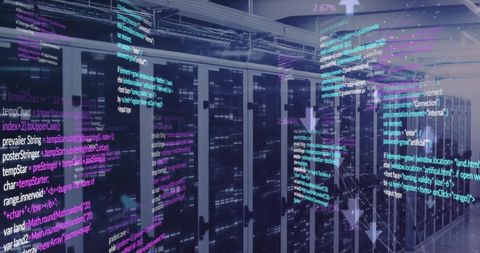 Futuristic Cybersecurity in Modern Data Center Environment - Download Free Stock Images Pikwizard.com