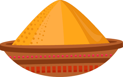 Mexican sombrero travel icon isolated on transparent