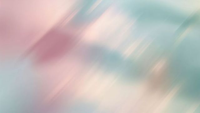 Soft Pastel Gradient Drifting Diagonally with Subtle Bokeh Glow