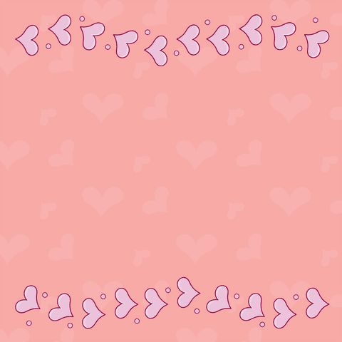 Pink Hearts Pattern on Transparent Background for Card Design - Download Free Stock Videos Pikwizard.com
