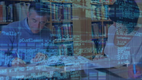 Business People Collaborating Amid Digital Transformation