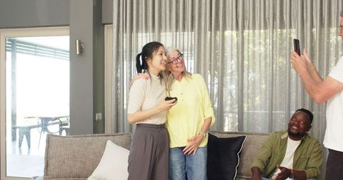 Diverse Group Enjoying Therapy Session with Counseling Activities