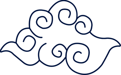 Whimsical Spiral Cloud Line Art with Transparent Background - Download Free Stock Videos Pikwizard.com