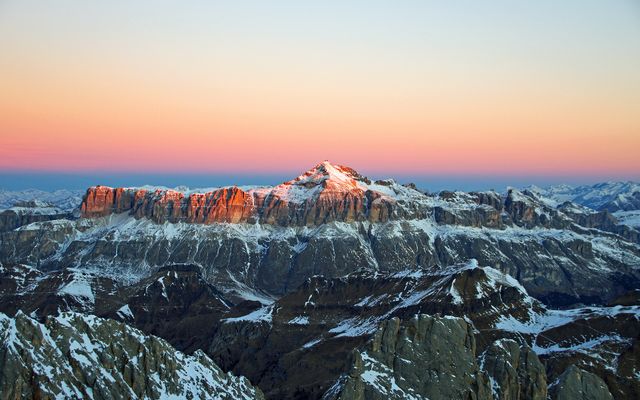Alps Snow Sunrise Morning Free Photo - Download Free Stock Photos Pikwizard.com