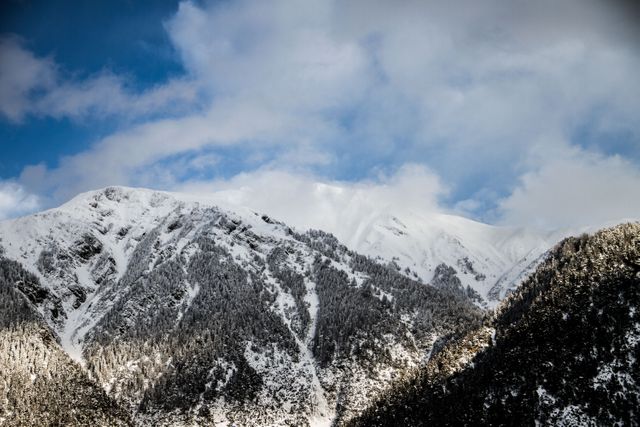 Mountain Snow Range - Download Free Stock Photos Pikwizard.com