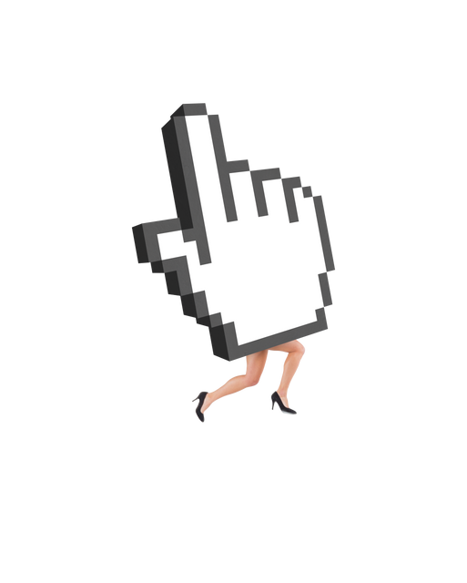 Cartoon Finger Cursor with Business Woman Legs on Transparent Background - Download Free Stock Videos Pikwizard.com